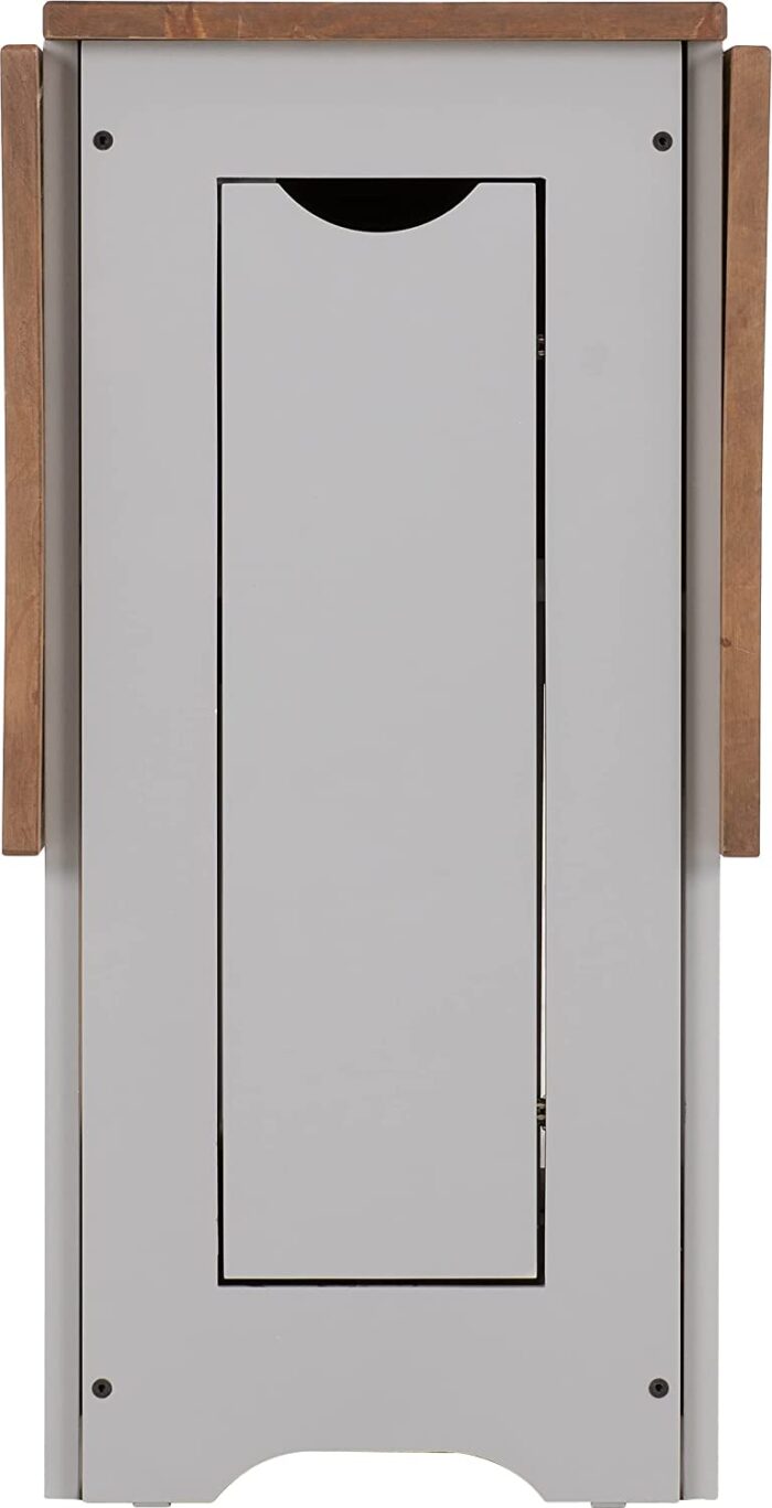 Seconique Santos Butterfly Folding Dining Set, Grey, Grey & Pine - Image 3