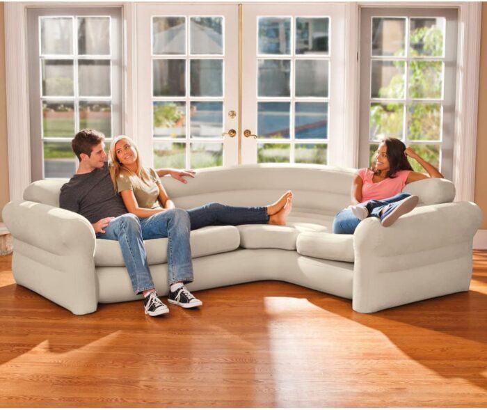Intex 68575 75047 Valve (Corner Couch Sofa: 257 x 203 x 76 CM - Image 2