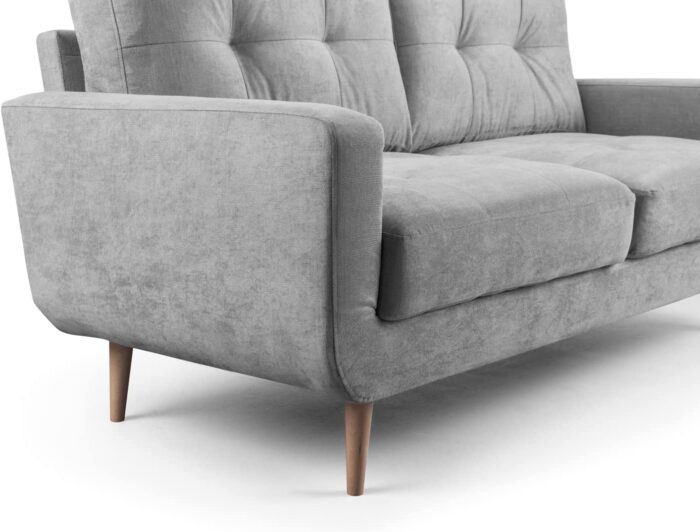 Honeypot – Sofa – Aurora – Grey Fabric – Corner – 3 Seater – 2 Seater (2C2 Corner) - Image 7