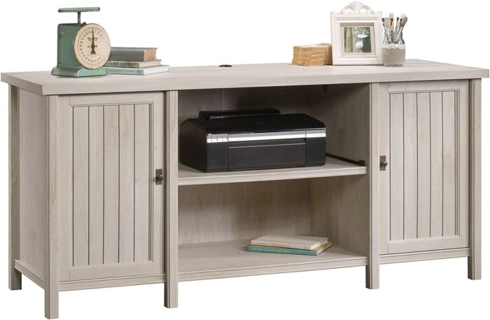 Sauder Costa Credenza, Chalked Chestnut finish - Image 7