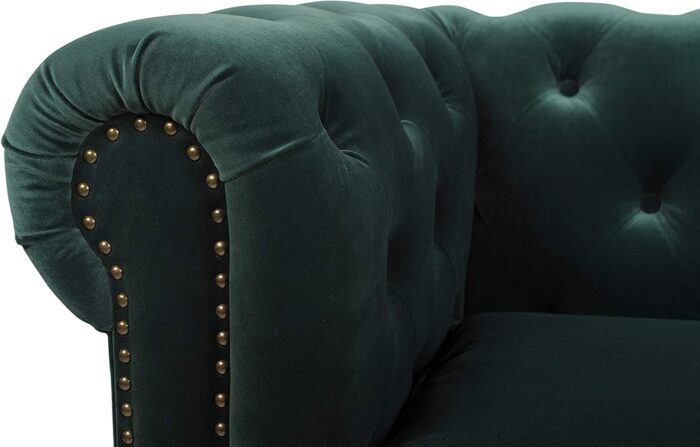 Jennifer Taylor Home Spencer Sofas, Forest Green - Image 6