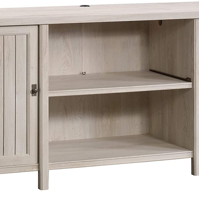 Sauder Costa Credenza, Chalked Chestnut finish