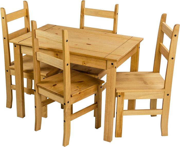 Corona Furniture Corona Budget Dining Table & 4 Chairs - Image 2