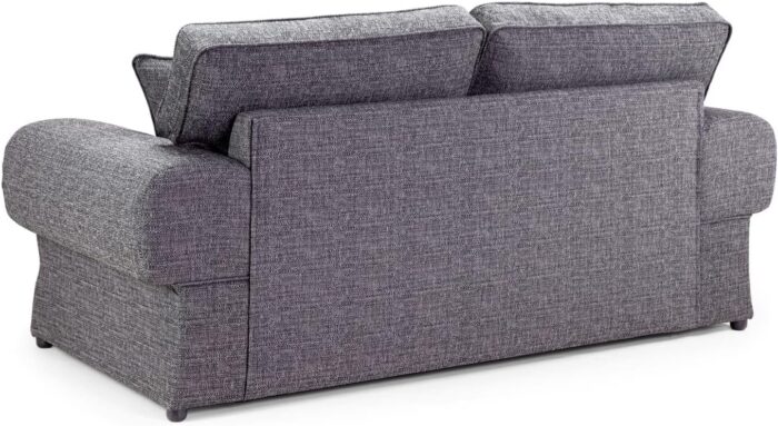 Honeypot – Sofa – Wilcot – Corner Sofa – 3 Seater – 2 Seater – Grey Fabric (3 Seater Sofabed) - Image 4