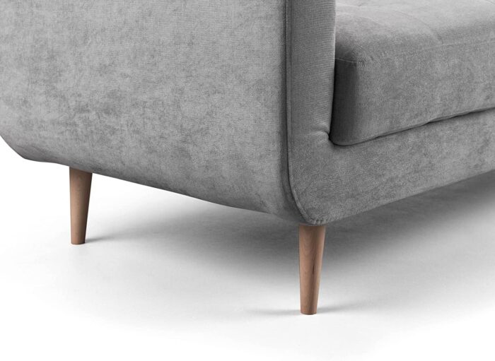 Honeypot – Sofa – Aurora – Grey Fabric – Corner – 3 Seater – 2 Seater (2C2 Corner) - Image 6